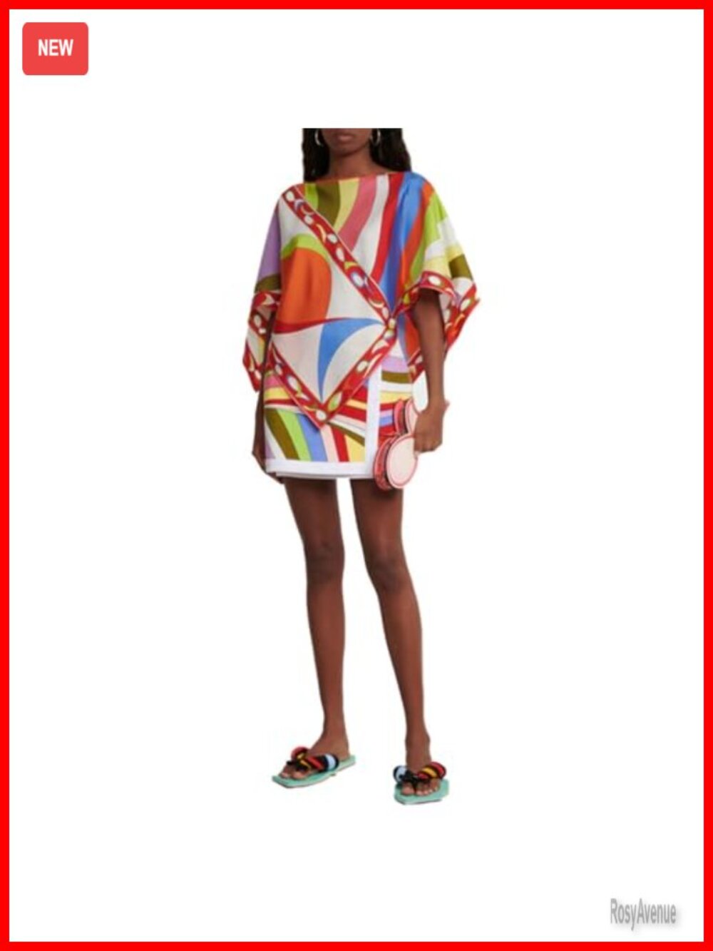Wuitrie Women's Two Piece Set Poncho Top Mini Skirt Polyester Casual Vacation